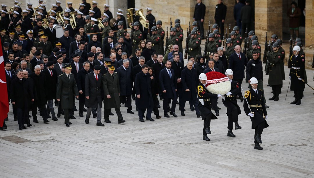 Anıtkabir’de 18 Mart Şehitleri’ni anma töreni düzenlendi – Son Dakika Türkiye Haberleri