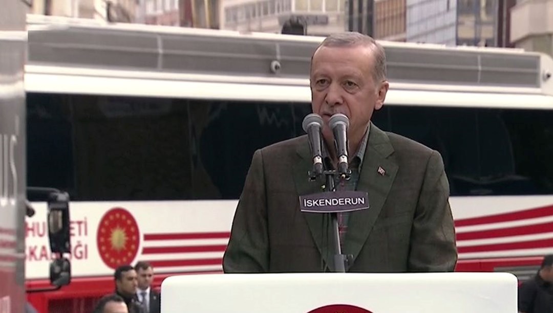 Cumhurbaşkanı Erdoğan İskenderun’daki törende konuşuyor – Son Dakika Türkiye Haberleri