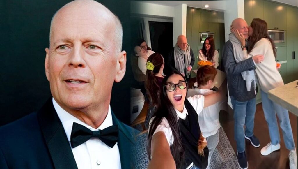 Demans teşhisi konulan Bruce Willis'in 68. doğum gününde tüm aile bir araya geldi - Son Dakika Magazin Haberleri