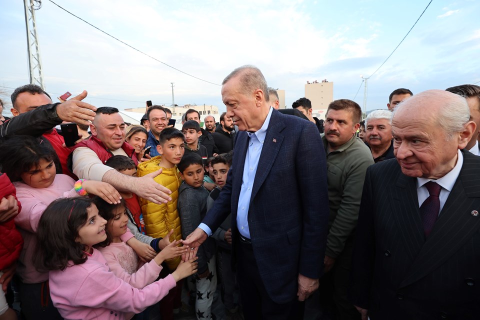 Deprem bölgesine ziyaret | Cumhurbaşkanı Erdoğan: Hatay'ı yalnız bırakmayacağız - Son Dakika Türkiye Haberleri