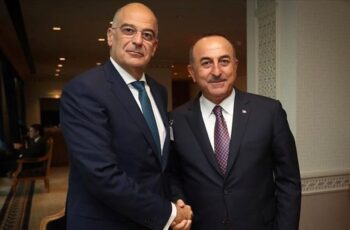 Dışişleri Bakanı Çavuşoğlu, Yunan mevkidaşı ile görüştü – Son Dakika Türkiye Haberleri