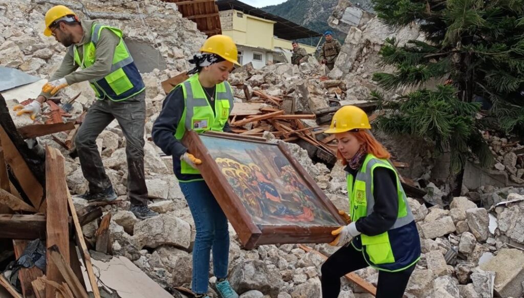 'Enkaz arkeolojisi'yle 288 eser kurtarıldı - Son Dakika Türkiye Haberleri