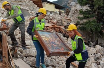 ‘Enkaz arkeolojisi’yle 288 eser kurtarıldı – Son Dakika Türkiye Haberleri