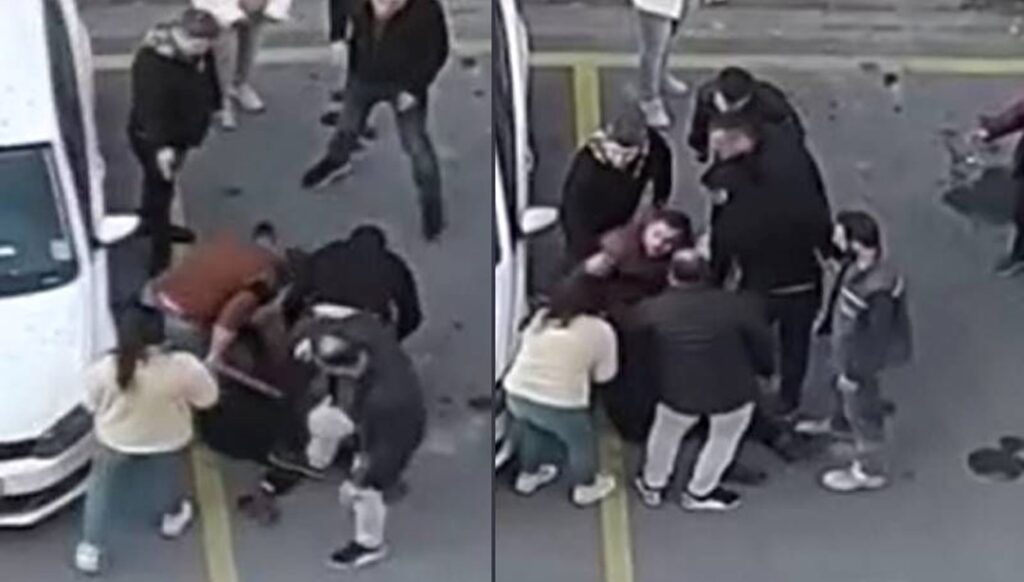 İstanbul'da eşini tehdit eden adama meydan dayağı - Son Dakika Türkiye Haberleri