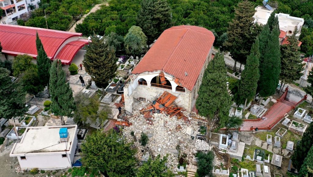Meryem Ana Kilisesi depremlerde zarar gördü