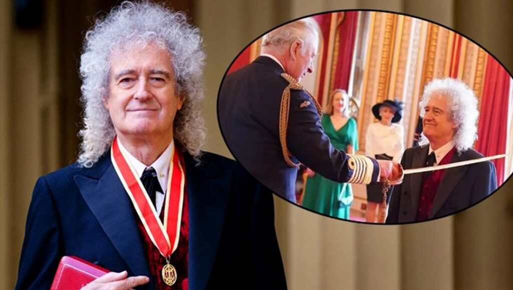Queen’in gitaristi Brian May'e 'Sir' ünvanı