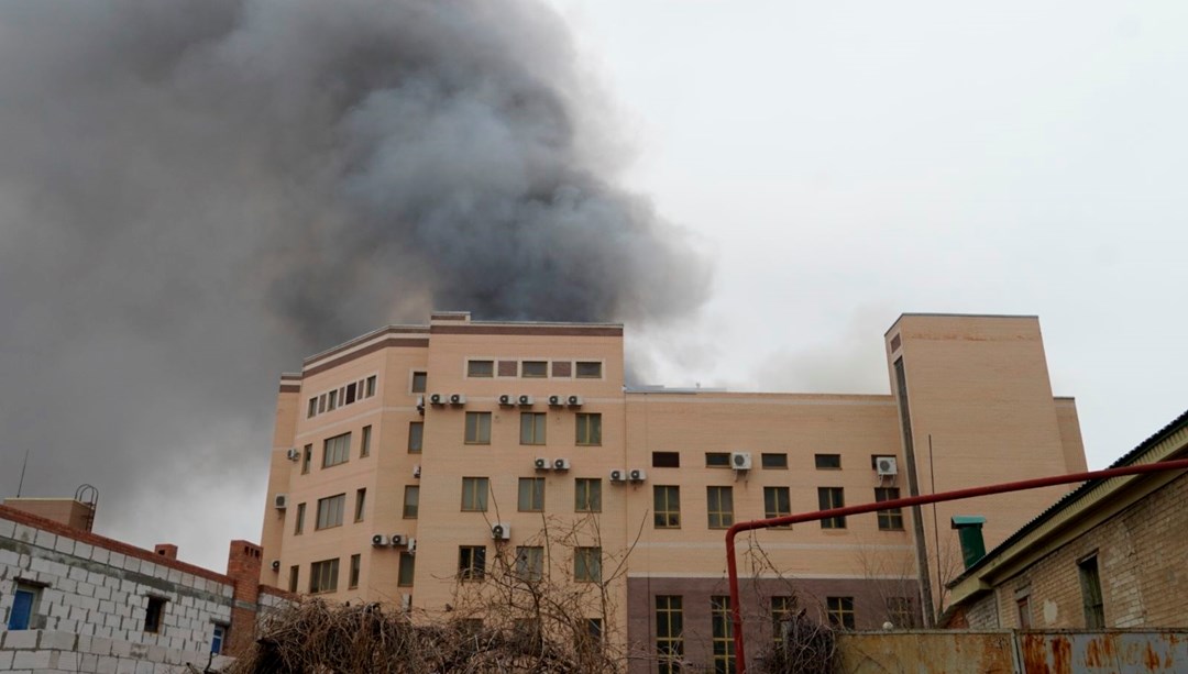 Rus istihbarat binasında yangın: 1 ölü - Son Dakika Dünya Haberleri