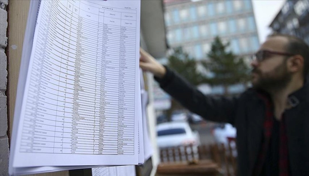Seçmen listeleri yarın askıya çıkıyor – Son Dakika Türkiye Haberleri
