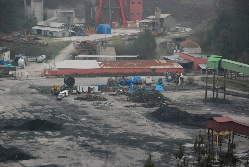 Amasra’daki maden ocağında yangın yeniden başladı - 1