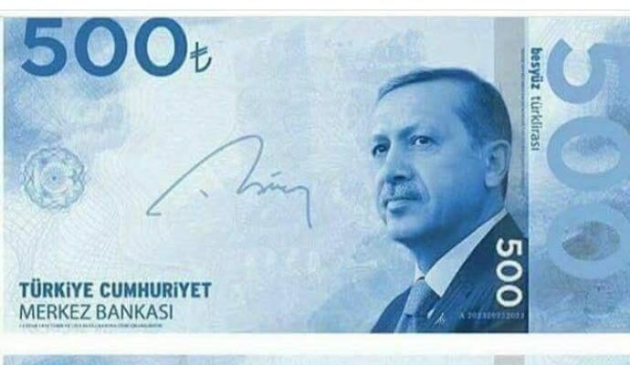 500 Lira Banknot