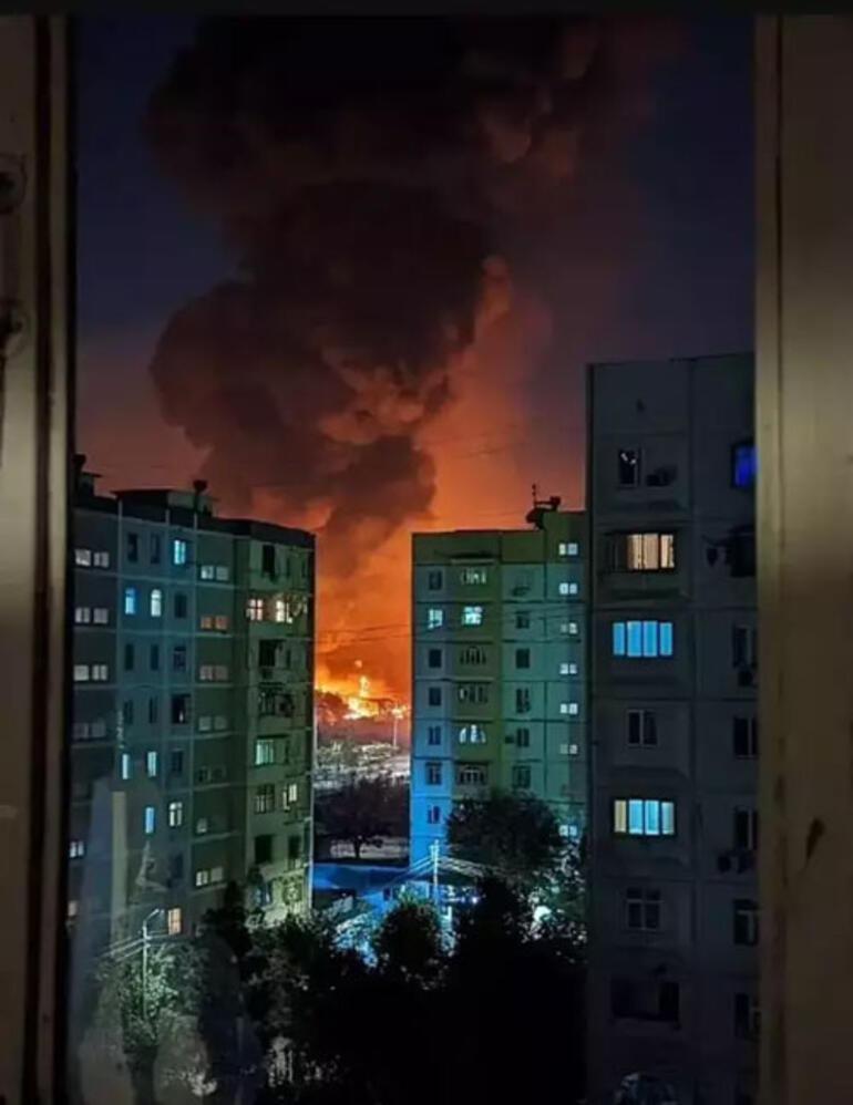 Özbekistanda gece büyük patlama Çok sayıda yaralı var