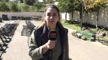 CNN TÜRK o silahları görüntüledi! Fulya Öztürk, Karabağ’dan bildiriyor…