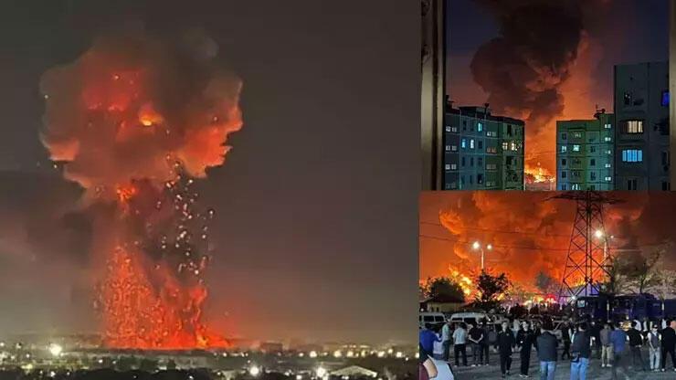 Özbekistan’da gece büyük patlama! Çok sayıda yaralı var