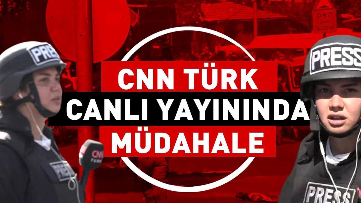 CNN TÜRK canlı yayınında müdahale!
